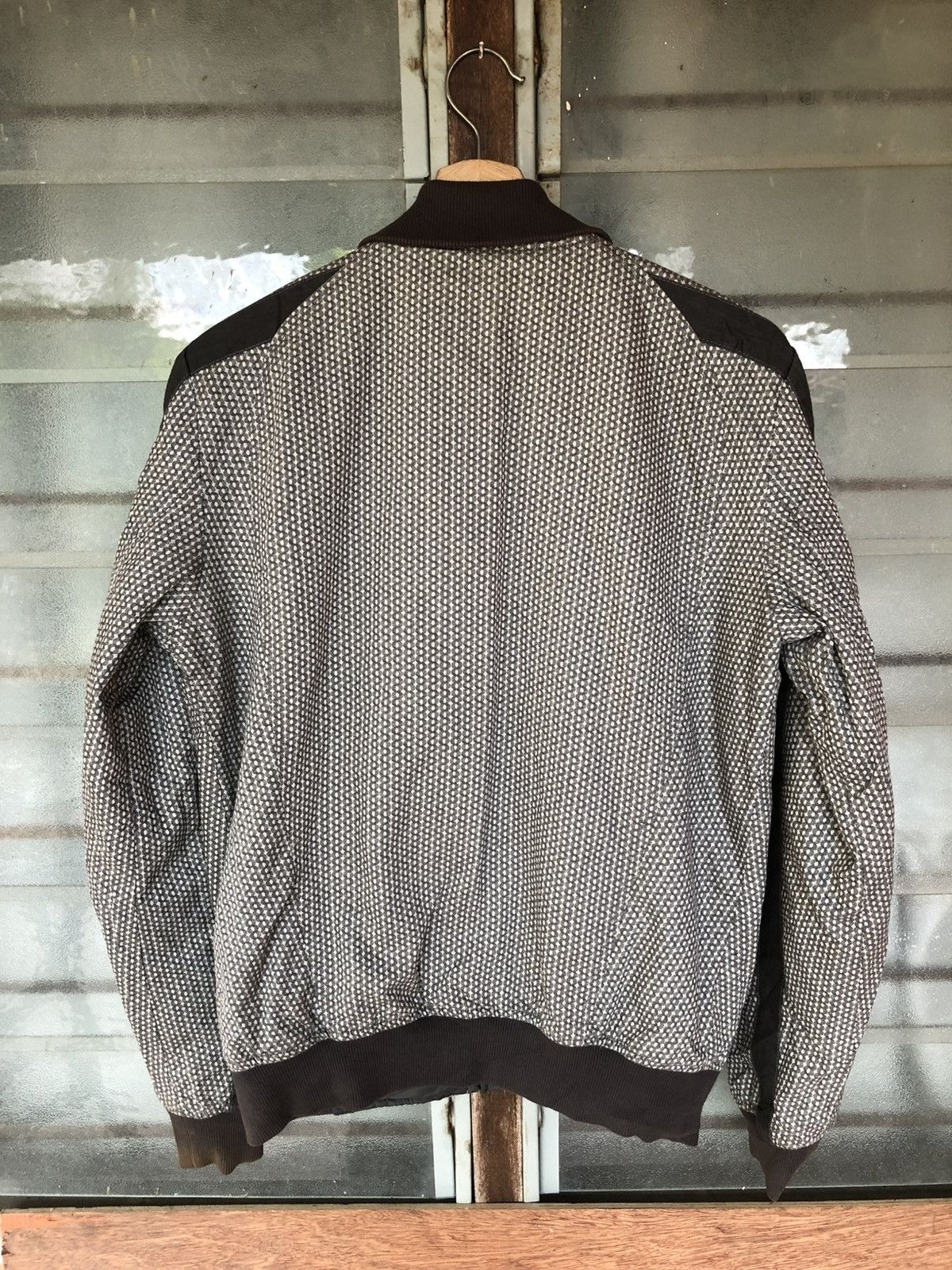 Diesel Vintage Diesel Houndstooth Embroidered Denim Jacket Size US S / EU 44-46 / 1 - 7 Thumbnail
