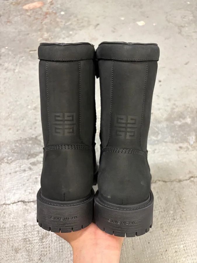 Acne Studios FW2024 Givenchy Storm High Black Boots Size US 12 / EU 45 - 7 Thumbnail