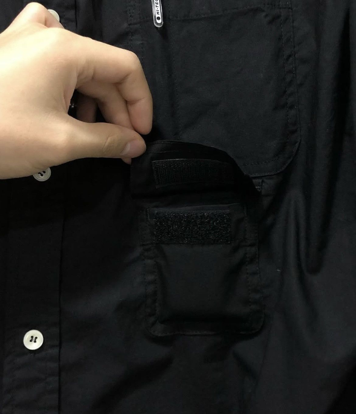 Vintage Handmade strap tech shirt Size US L / EU 52-54 / 3 - 3 Thumbnail