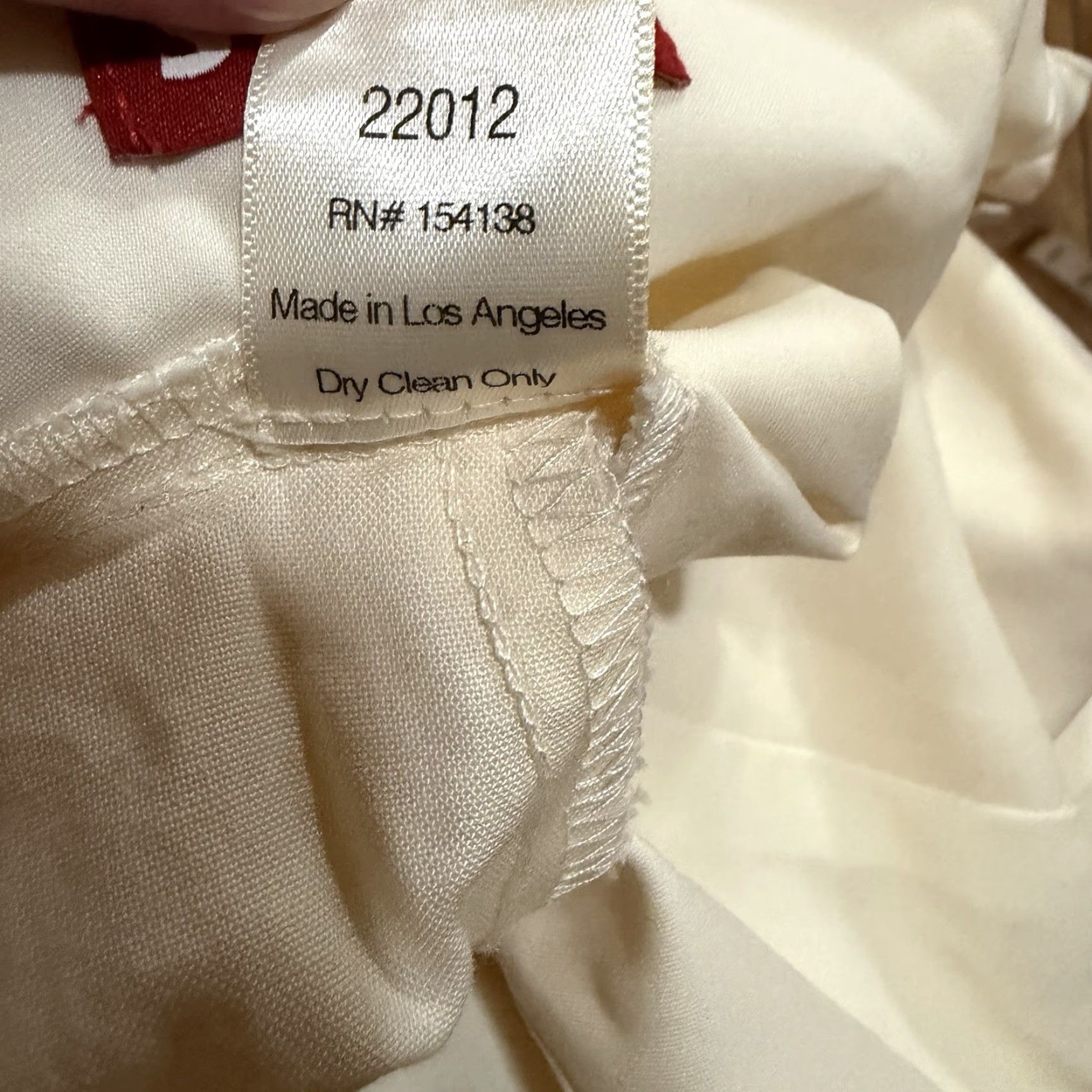Staud Staud Jumpsuit 6 White Wide-Leg One-Piece Womens Off-White Linen Cotton Bamboo Rayon Style Jumpsuit 6 Size 28" / US 6 / IT 42 - 5 Thumbnail