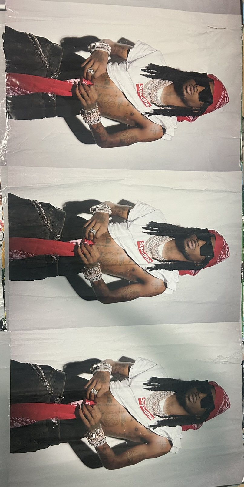Supreme Supreme X PLayboi carti poster Size ONE SIZE - 1 Preview
