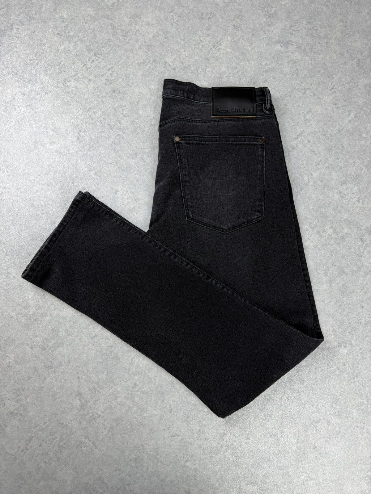 Acne Studios Acne Studios Max Used Black Denim Pants Size 32x32 Size US 32 / EU 48 - 12 Thumbnail
