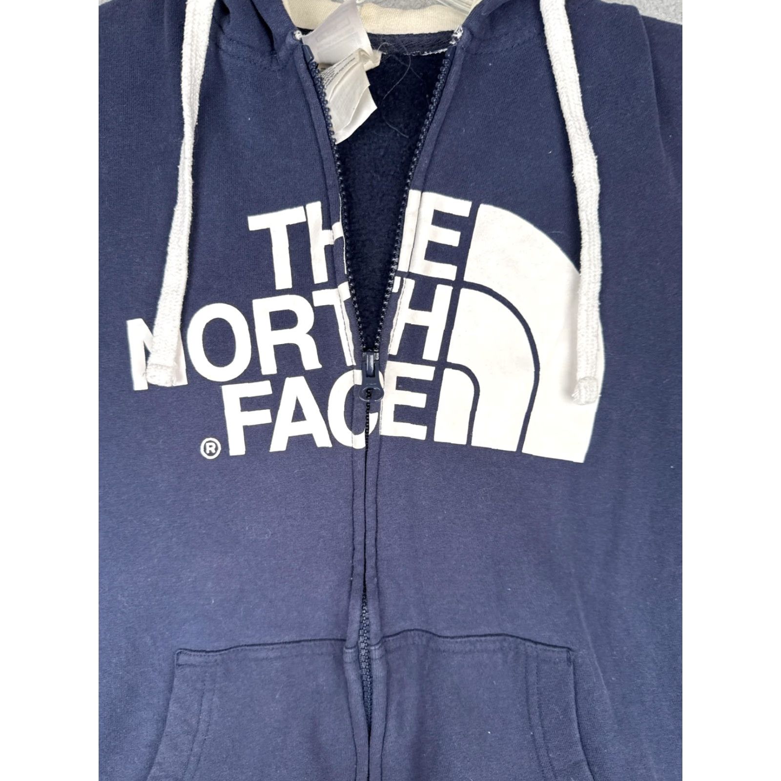 The North Face The North Face Jacket Men M Blue Logo Hoodie Full Zip Indoor Outdoor Size US M / EU 48-50 / 2 - 6 Thumbnail