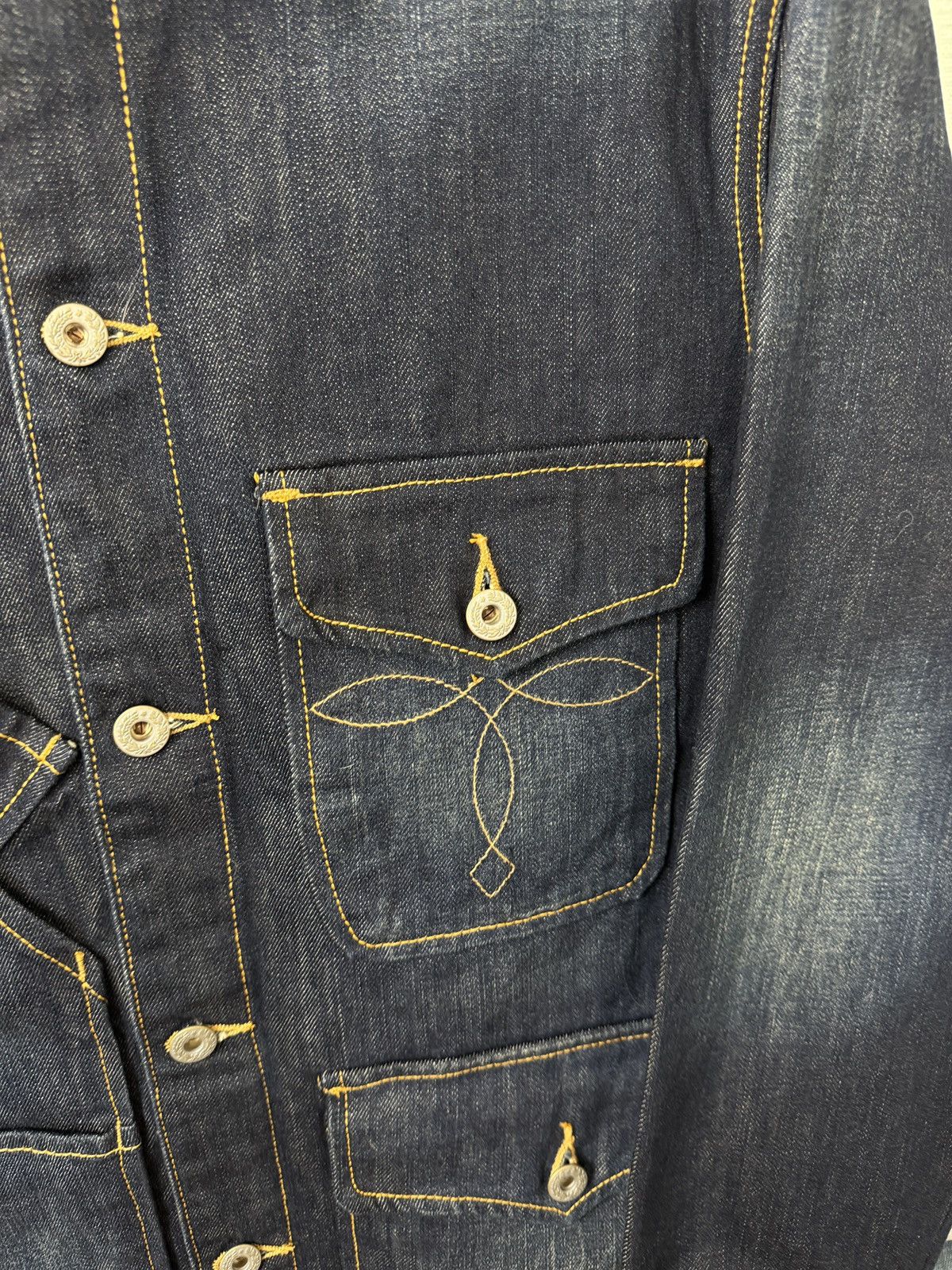 RRL Ralph Lauren RRL Double RL Denim Washed Truck Jacket Size US M / EU 48-50 / 2 - 6 Thumbnail