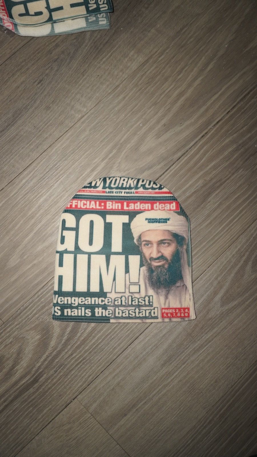 Other OSAMA BIN LADEN BEANIE Size ONE SIZE - 2 Thumbnail