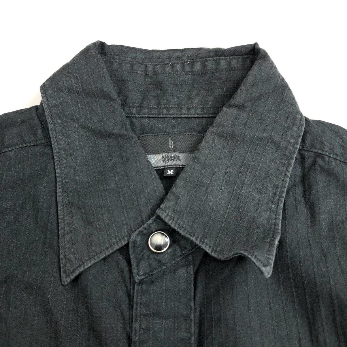 Japanese Brand × Vintage Vintage DjHonda Double Pocket Black Western Shirt Size US M / EU 48-50 / 2 - 4 Thumbnail