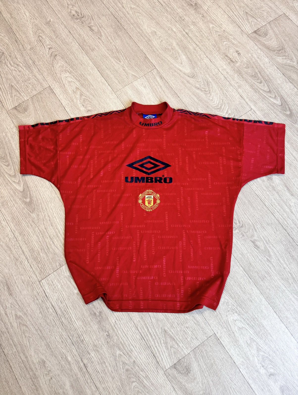 Umbro 🔷Vintage Umbro Manchester United Soccer jersey 90s🔷 Size US L / EU 52-54 / 3 - 1 Thumbnail