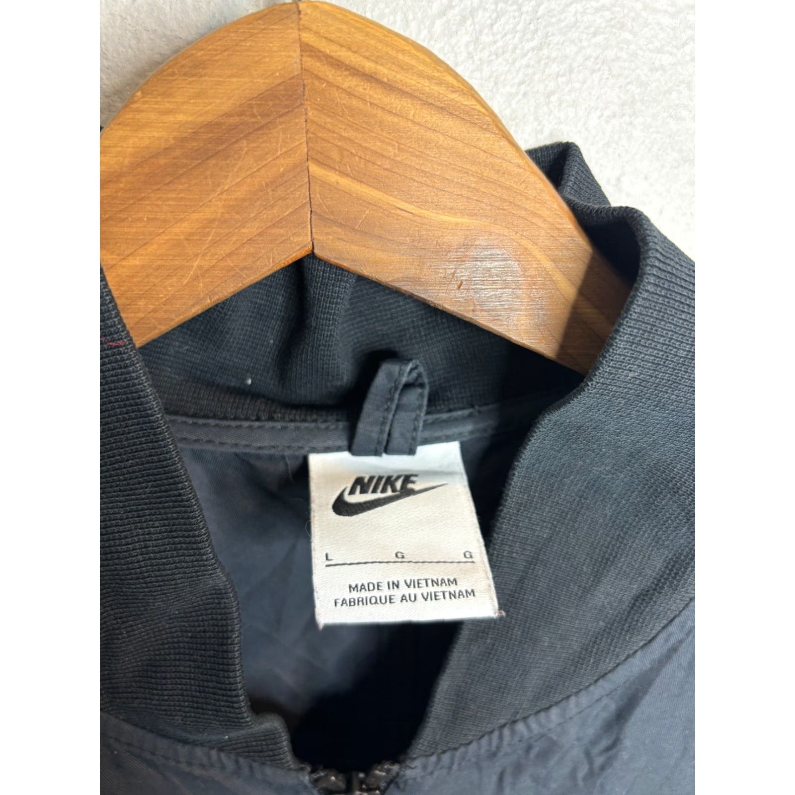 Nike Nike Men's Full Zip Woven Players Jacket DN4458-010 L Black 4651 Size US L / EU 52-54 / 3 - 4 Thumbnail