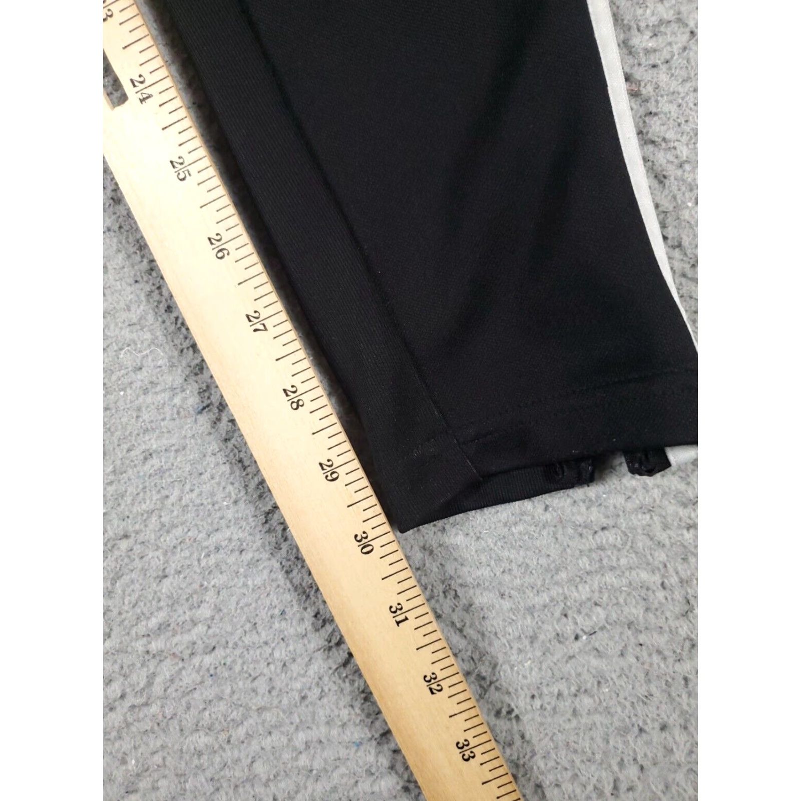 Adidas ADIDAS Jogger Pants Womens Small Black Solid Activewear Athleisure Size 28" / US 6 / IT 42 - 4 Thumbnail