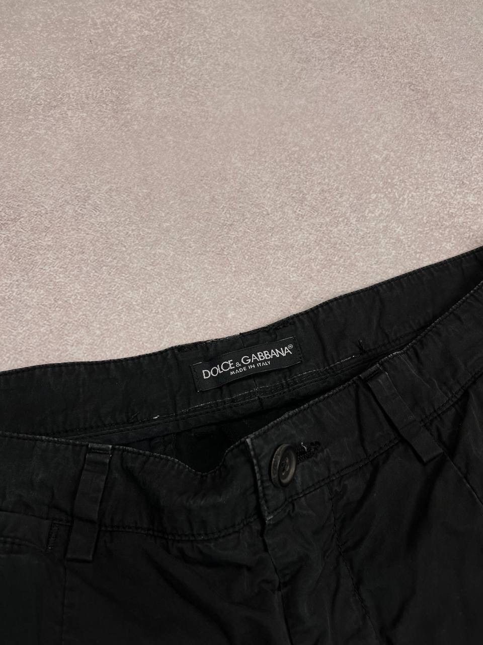 Dolce & Gabbana × Vintage Vintage Dolce&Gabbana Black Chino Suit Pants 34 Size US 34 / EU 50 - 5 Thumbnail
