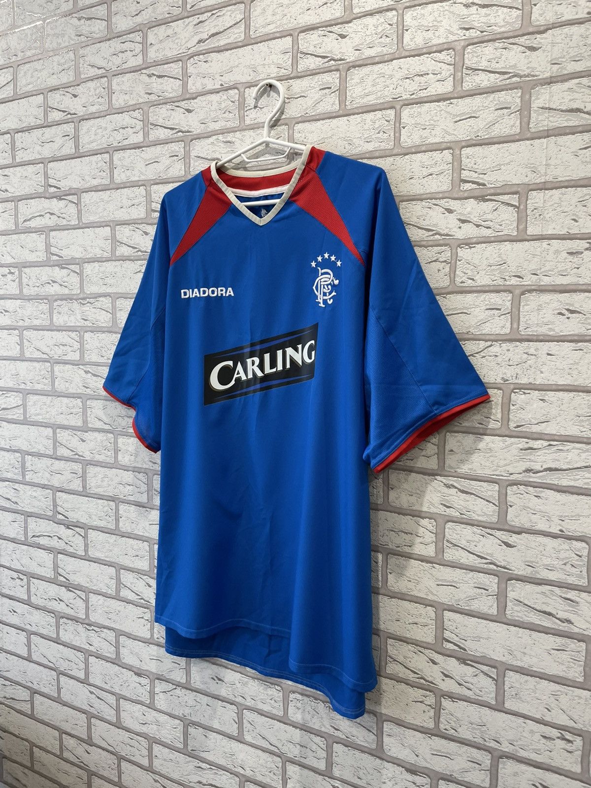 Vintage Rangers 2003-2005 Football Shirt Home Jersey Diadora Size XL Size US XL / EU 56 / 4 - 2 Thumbnail