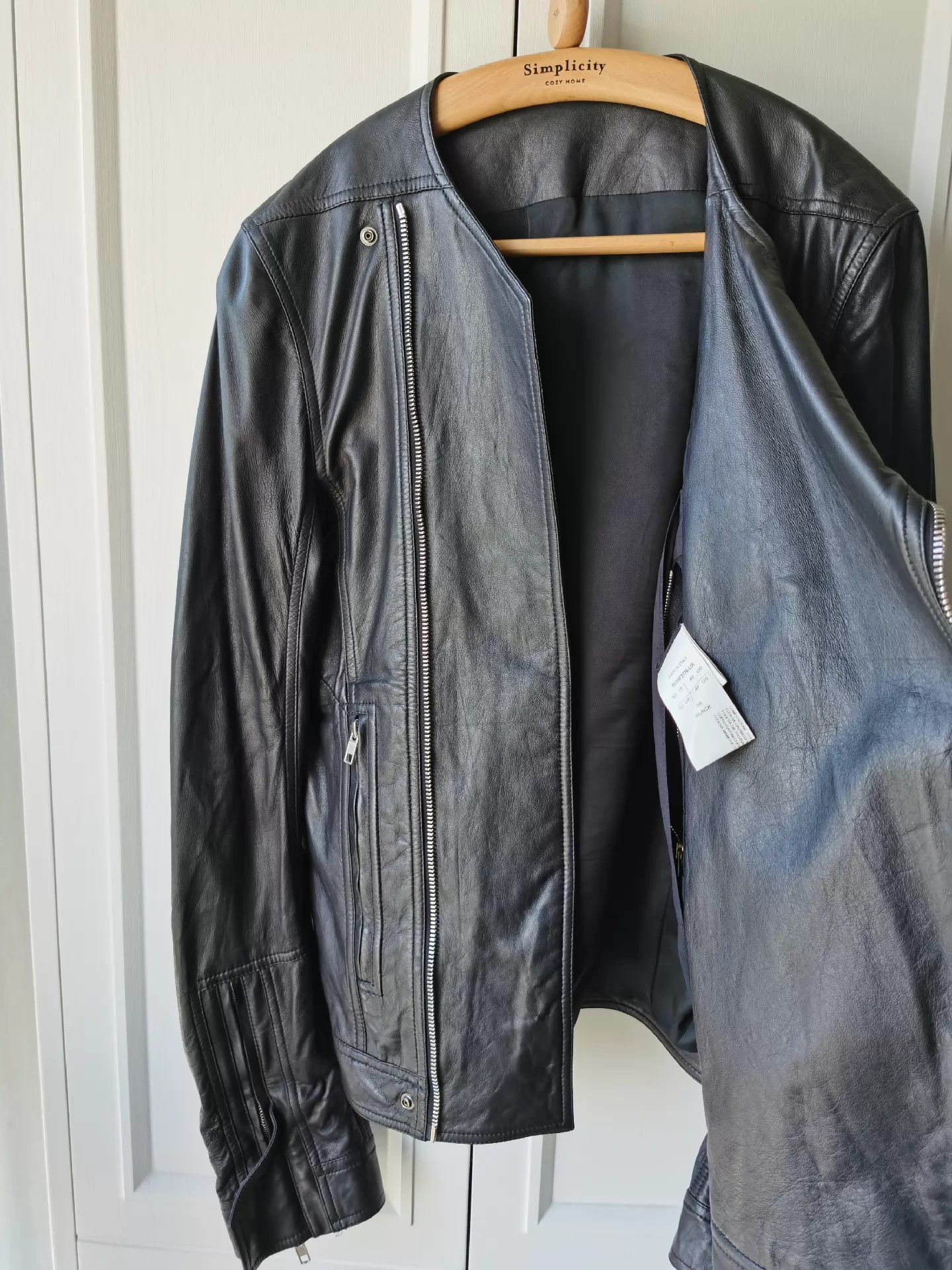 Rick Owens Rick Owens Lambskin Leather Jacket 50 (Worn 2-3x) Size US M / EU 48-50 / 2 - 5 Thumbnail