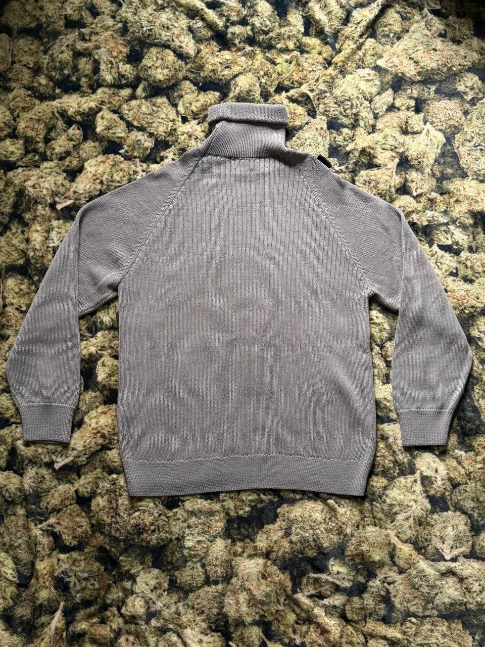 MA.STRUM MA.STRUM Roll Neck Knit Sweater – XXL – Dark Slate Size US XXL / EU 58 / 5 - 2 Thumbnail