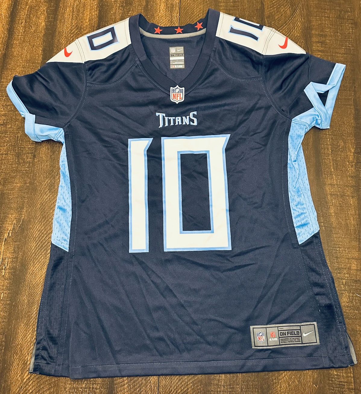 Nike Women's Nike DeAndre Hopkins Tennessee Titans Jersey-Med Size M / US 6-8 / IT 42-44 - 3 Thumbnail