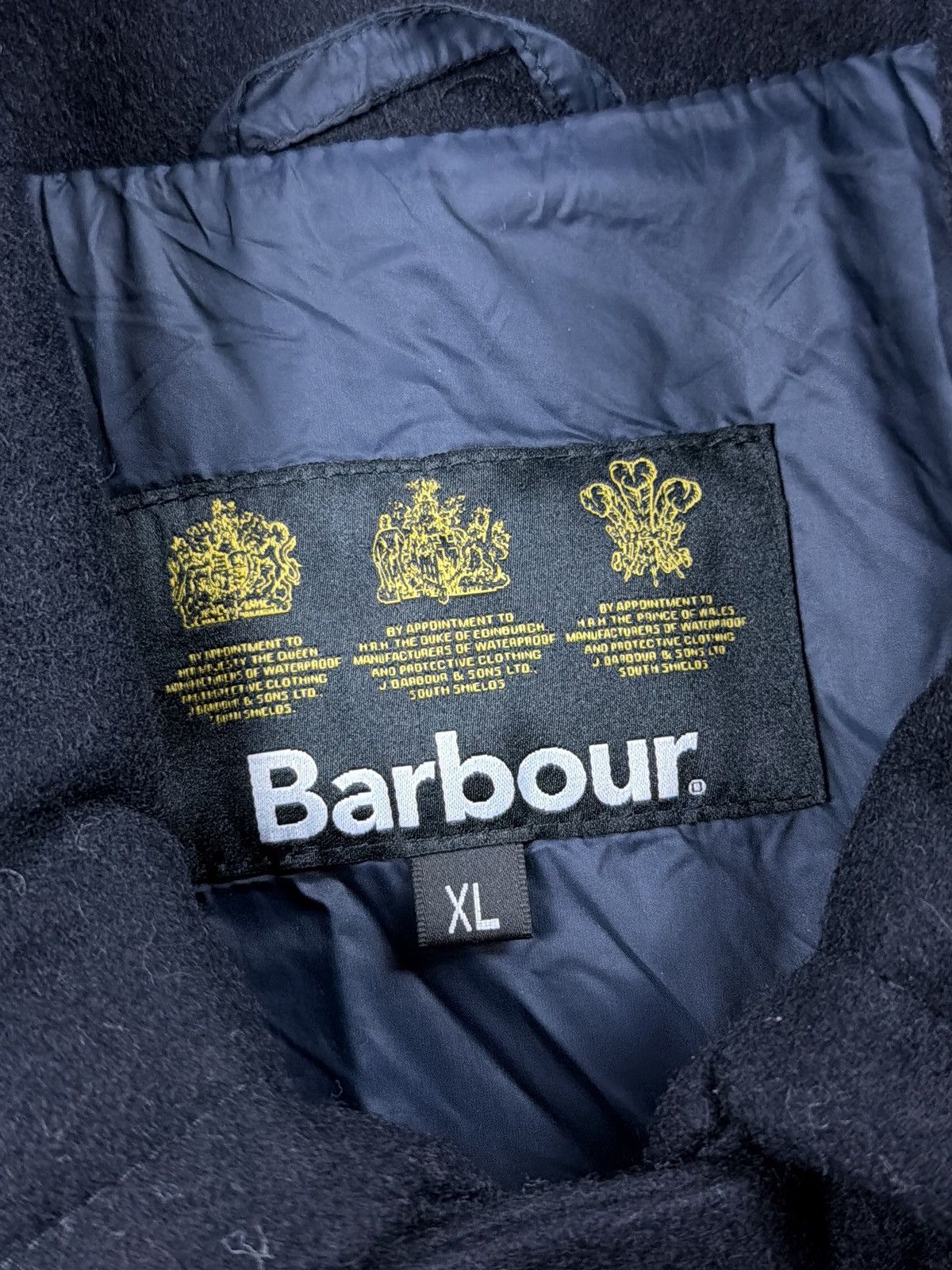 Barbour 🏴󠁧󠁢󠁥󠁮󠁧󠁿 Vintage Barbour Wool Coat Jacket Rare Retro Hype Y2K Size US XL / EU 56 / 4 - 6 Thumbnail