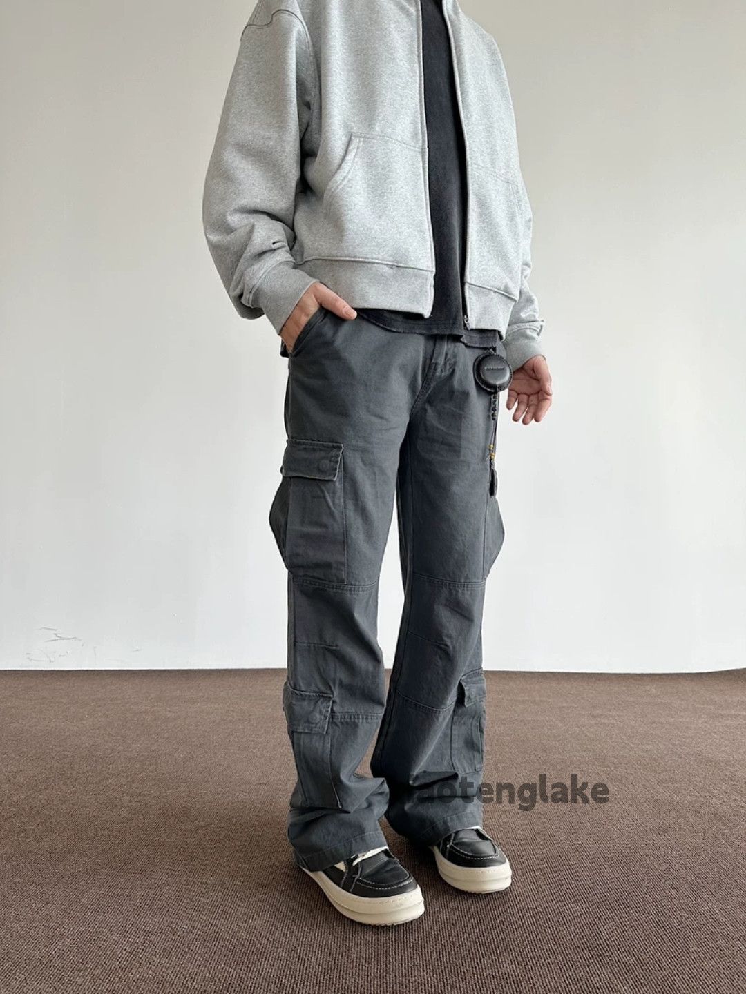 Designer × Japanese Brand × Vintage utility outdoor workwear military flared yuppie cargo pants Size US 30 / EU 46 - 3 Thumbnail