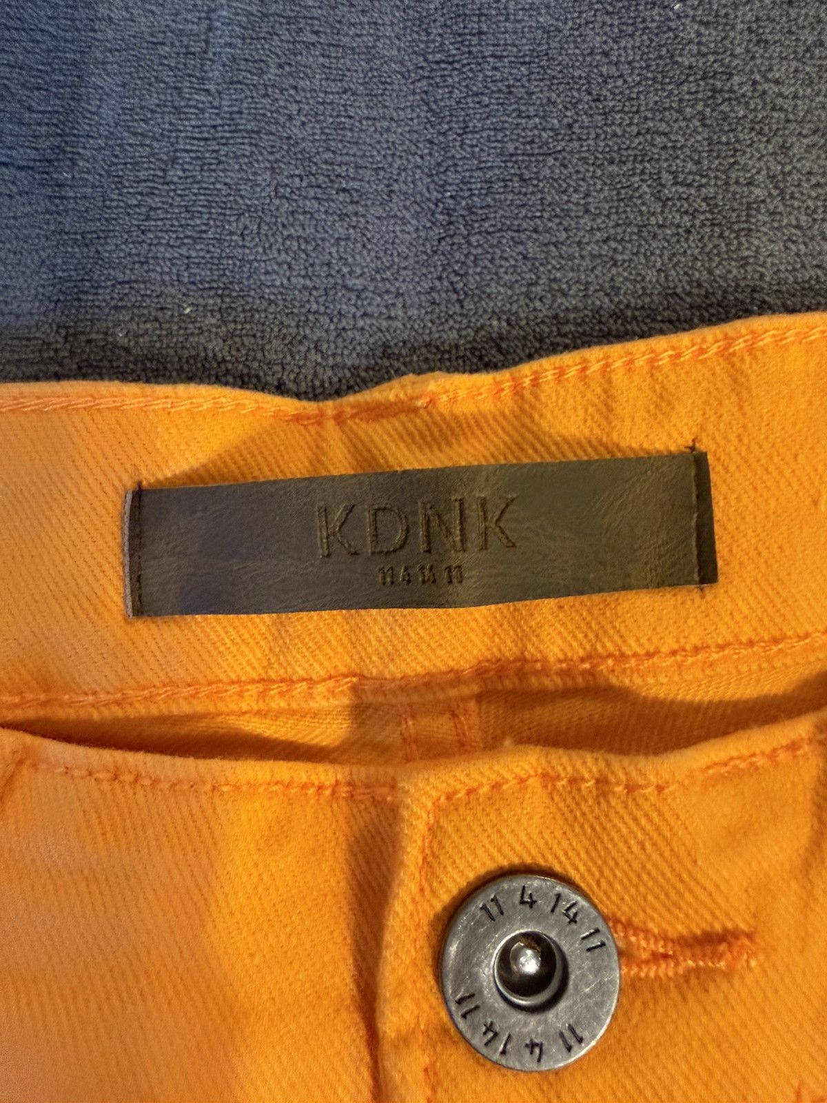 Other KDNK STACKED SKINNY Orange Jeans size 32 Size US 32 / EU 48 - 4 Thumbnail