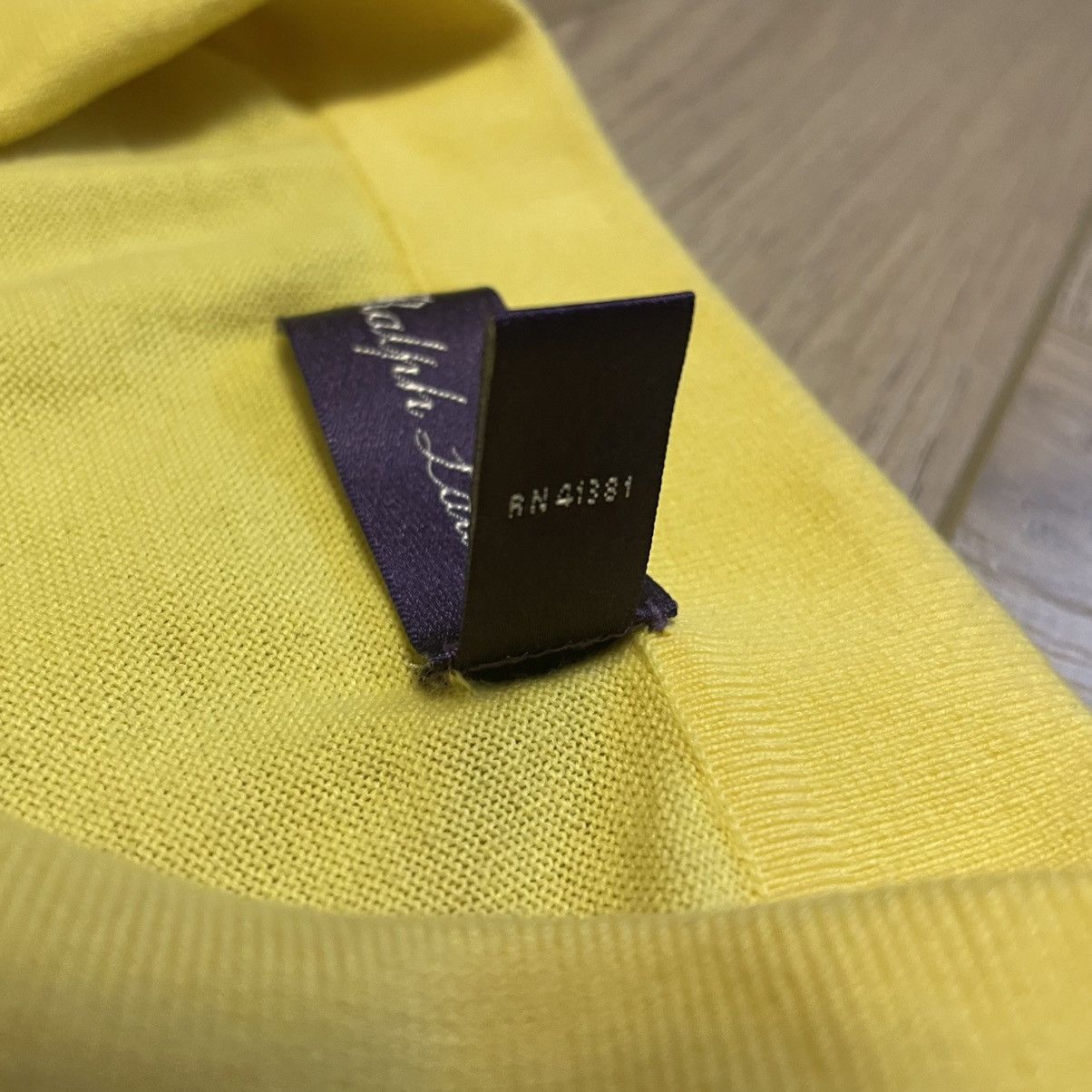 Ralph Lauren Purple Label Ralph Lauren Purple Label Yellow Polo Sweater Size US M / EU 48-50 / 2 - 8 Thumbnail