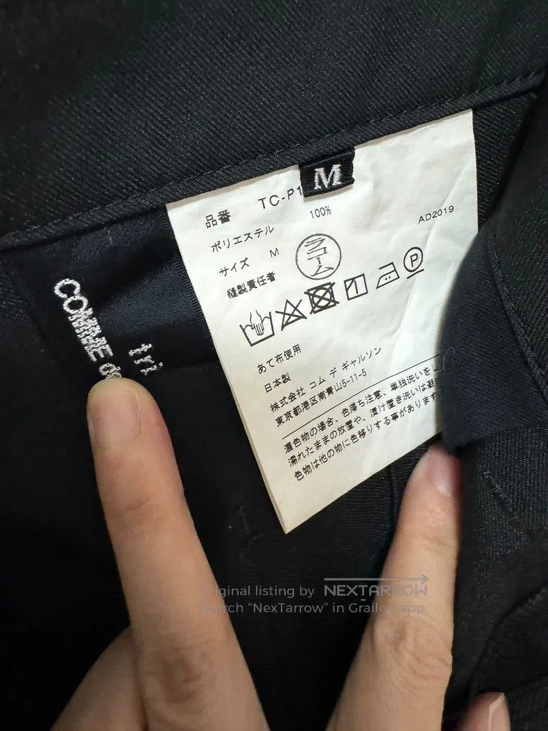 Comme des Garcons Comme Des Garcons size M Casual Trousers, Size M Size 23" - 3 Thumbnail
