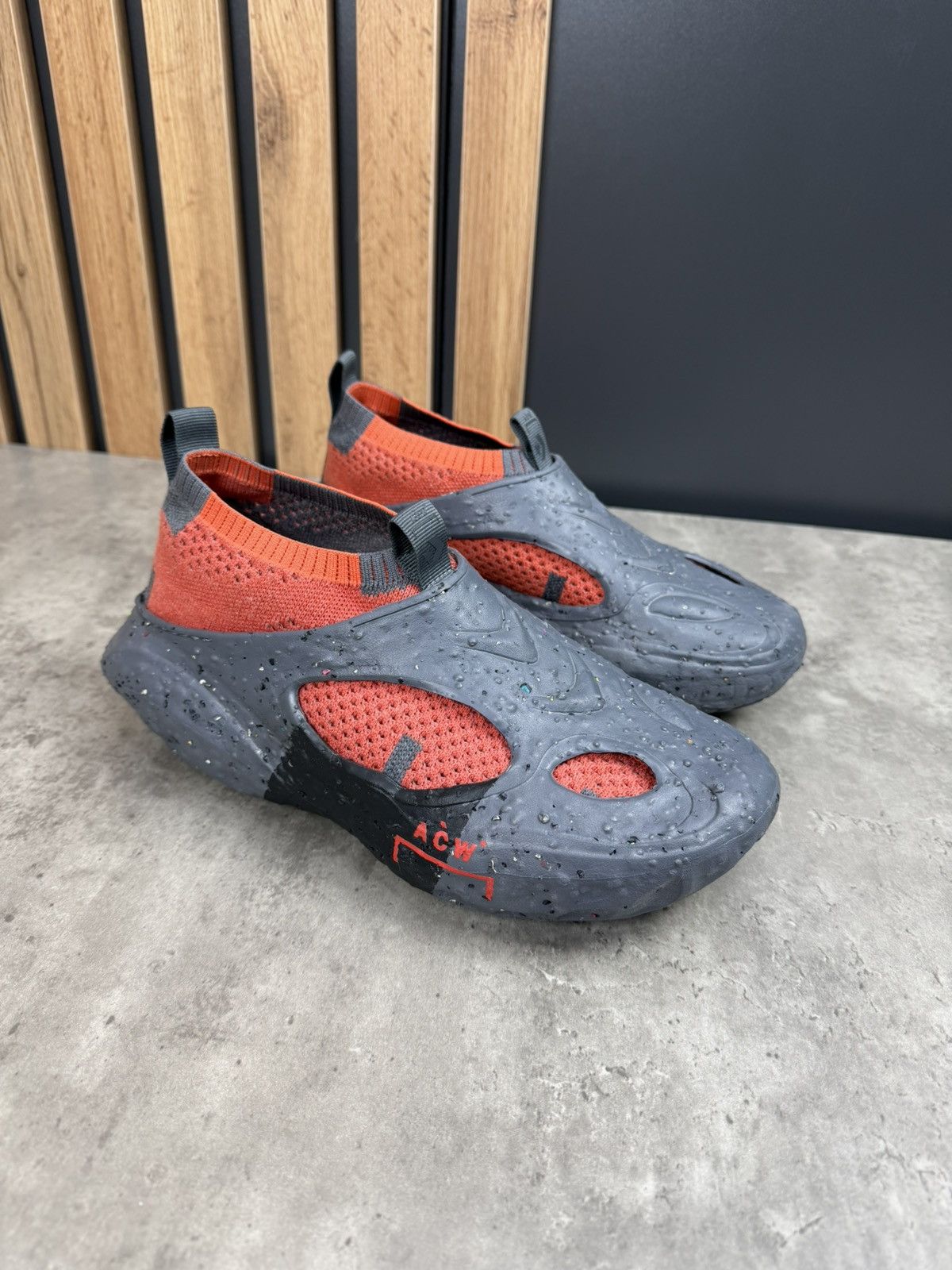A-COLD-WALL* Converse x A-Cold-Wall Sponge Cx Crater Sneakers Size US 7.5 / EU 40-41 - 4 Thumbnail
