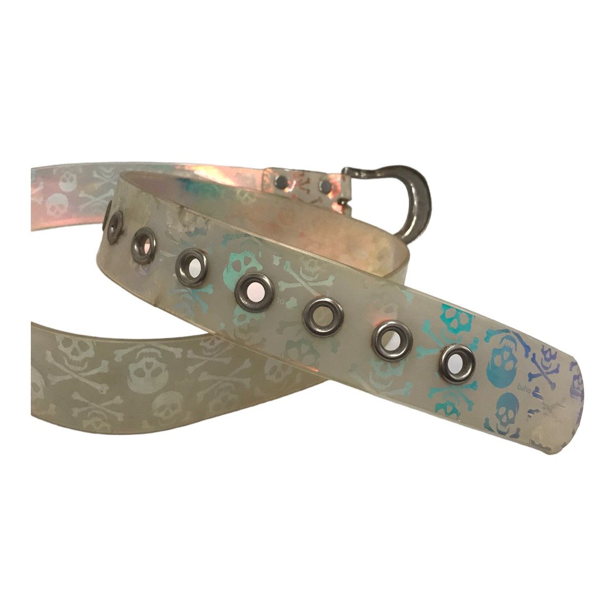 Hysteric Glamour × Vintage Baho Skull Full Print Belt 1.5x41.5 Inches Size ONE SIZE - 1 Thumbnail