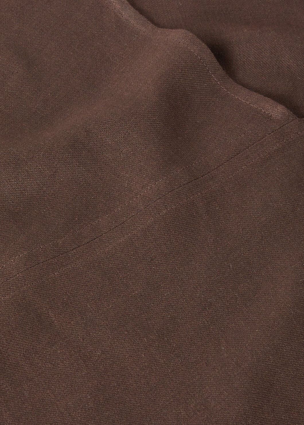 Loro Piana o1srvl11e0825 FAO3387 Gaia Blouse in Brown Size M / US 6-8 / IT 42-44 - 7 Thumbnail