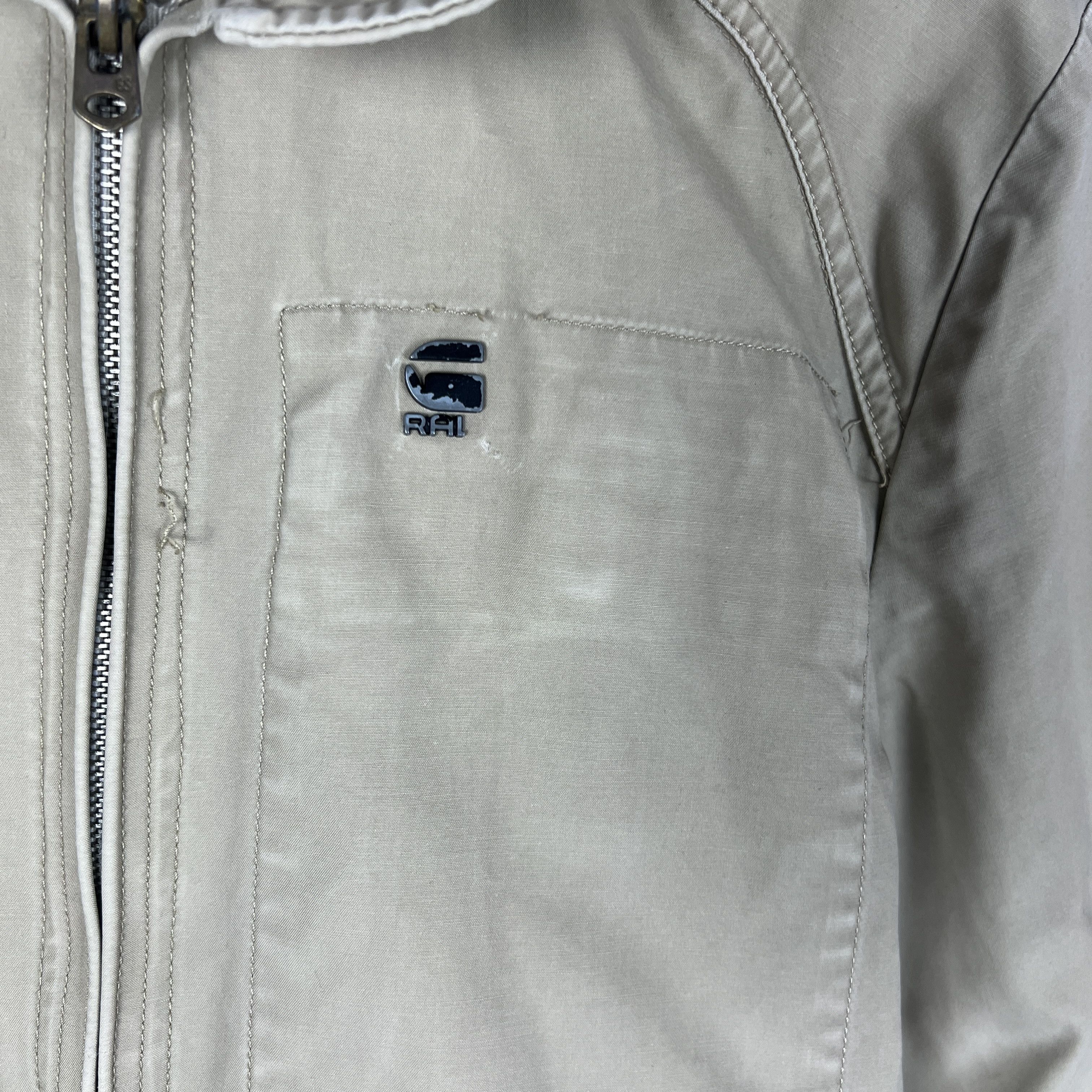 G-Star G Star Raw Jacket Men's Size M Beige Long Sleeve Size US M / EU 48-50 / 2 - 7 Thumbnail