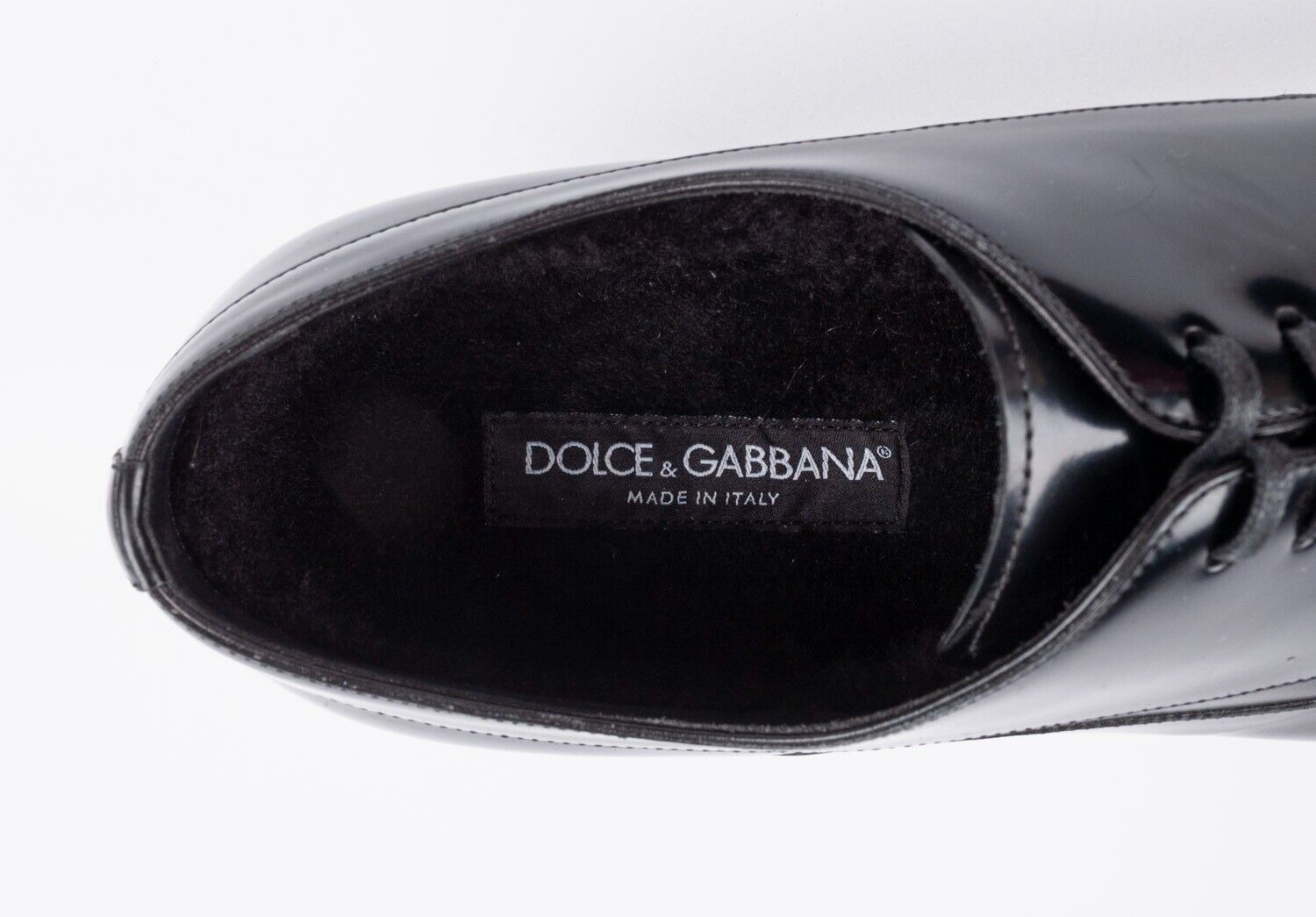 Dolce & Gabbana Original Dolce & Gabbana Leather Shoes With Fur EU43 H5143 Size US 10 / EU 43 - 7 Thumbnail