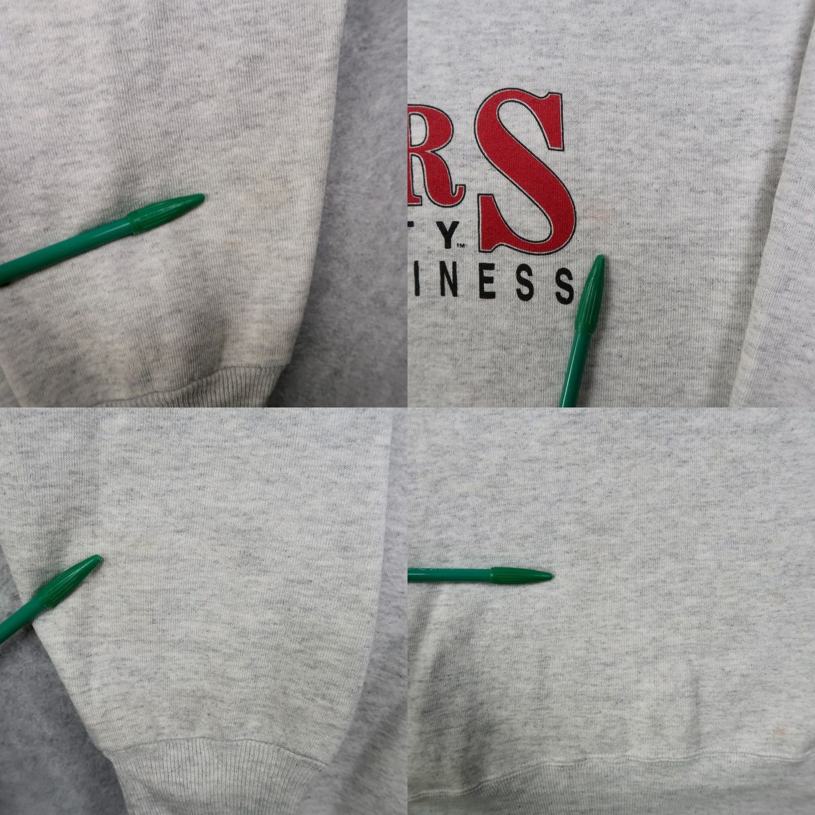 Vintage Vintage Rutgers University Crewneck Sweatshirt Men XL Gray 90s Graphic Print USA Made Pullover Sweatshirt Mens XL Size US XL / EU 56 / 4 - 8 Thumbnail