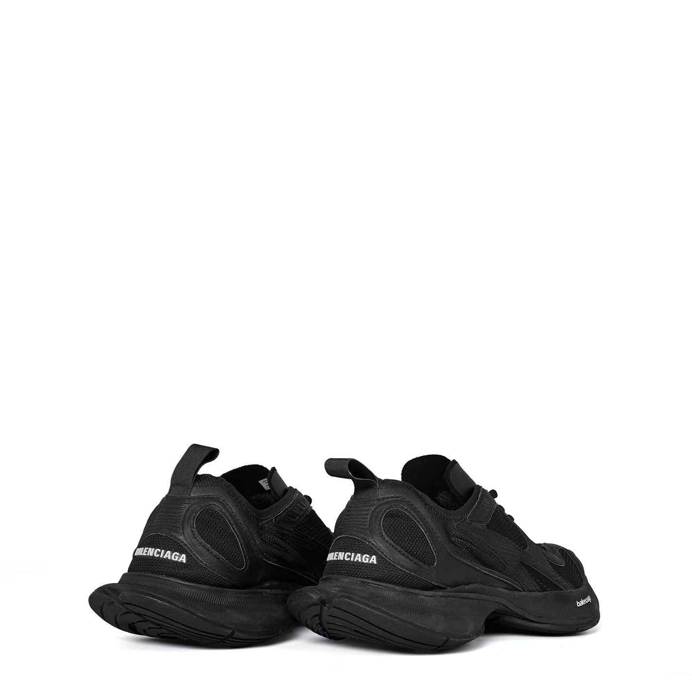Balenciaga o1g2r1mq0226 Circuit Runners Sneakers In Black Size US 10 / EU 43 - 5 Thumbnail