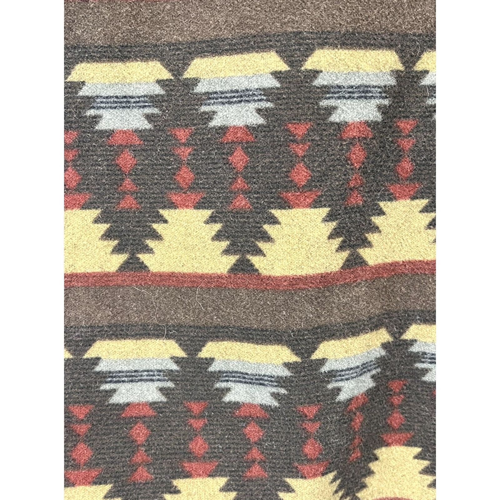 Vintage Vtg Woolrich Button Down Shirt Sz X-Large Mens Aztec Southwest Blanket Flannel Size US XL / EU 56 / 4 - 4 Thumbnail