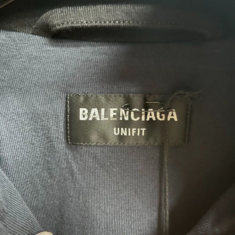 Balenciaga Balenciaga latest black 3b sports logo printed stand up col Size US S / EU 44-46 / 1 - 2 Thumbnail