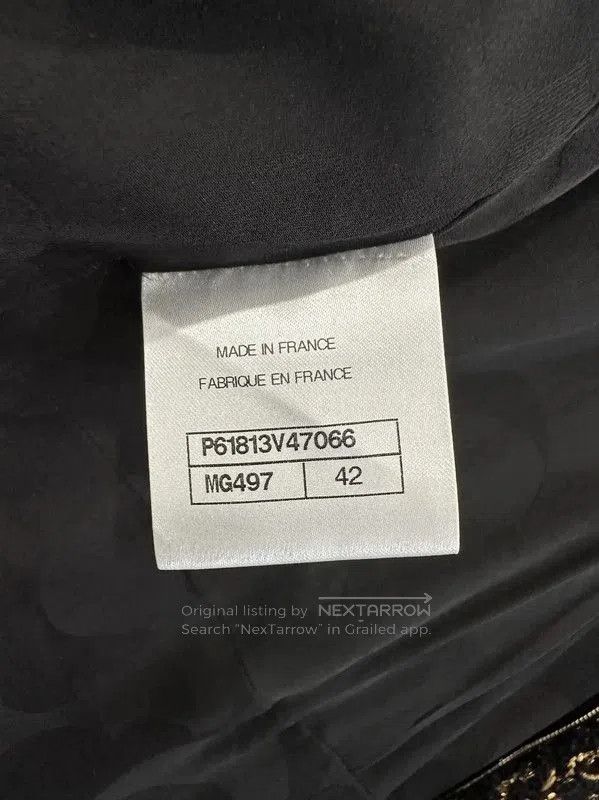 Chanel Chanel Black Wool Oversized Coat . Size XL / US 12-14 / IT 48-50 - 6 Thumbnail