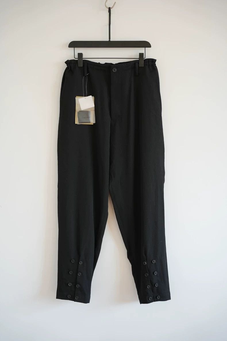 Yohji Yamamoto Black Napoleon Pants