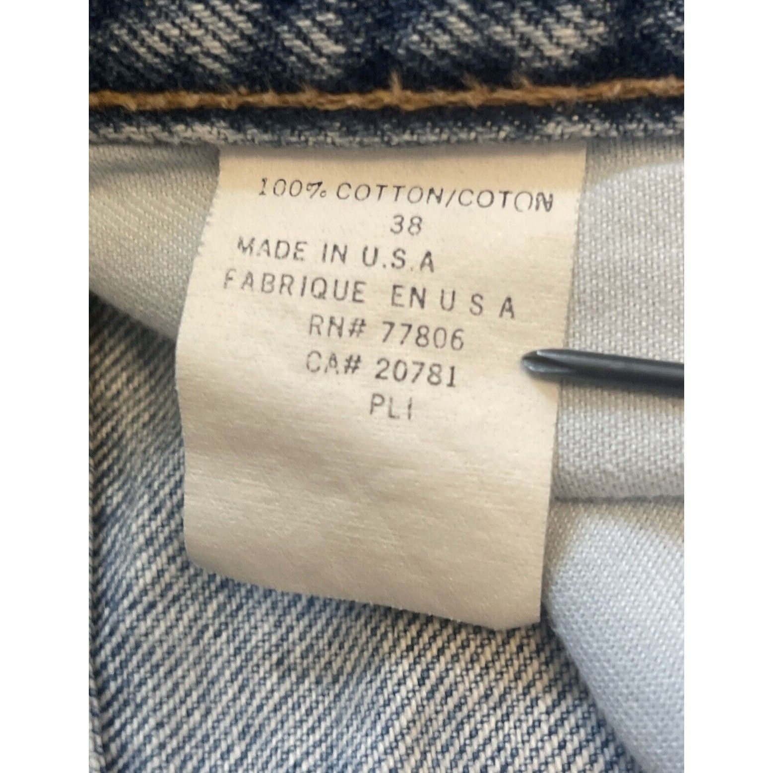 Tommy Hilfiger Vintage 90's Mens Size 38 Tommy Hilfiger Jeans Freedom Blue Size US 38 / EU 54 - 7 Thumbnail