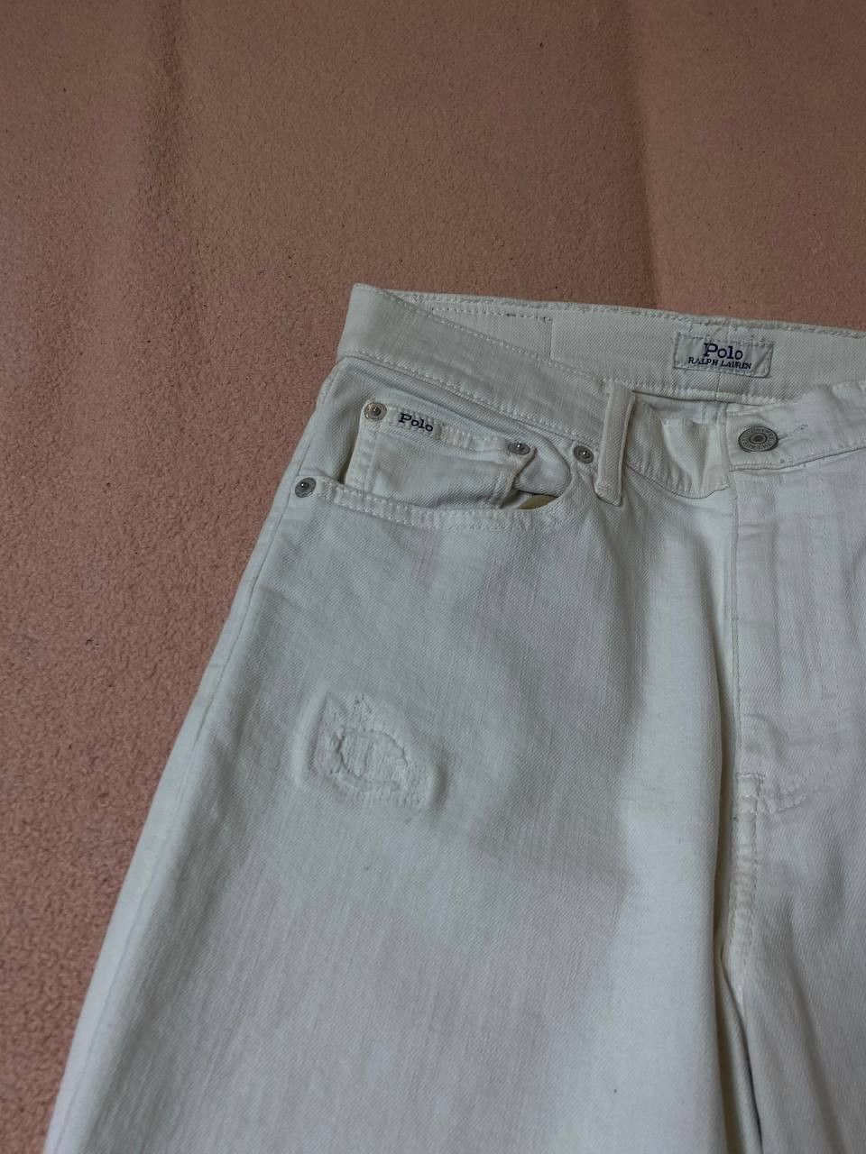Polo Ralph Lauren × Vintage Vintage POLO RALPH LAUREN Jeans Washed Denim Pants Size 26" / US 2 / IT 38 - 18 Thumbnail