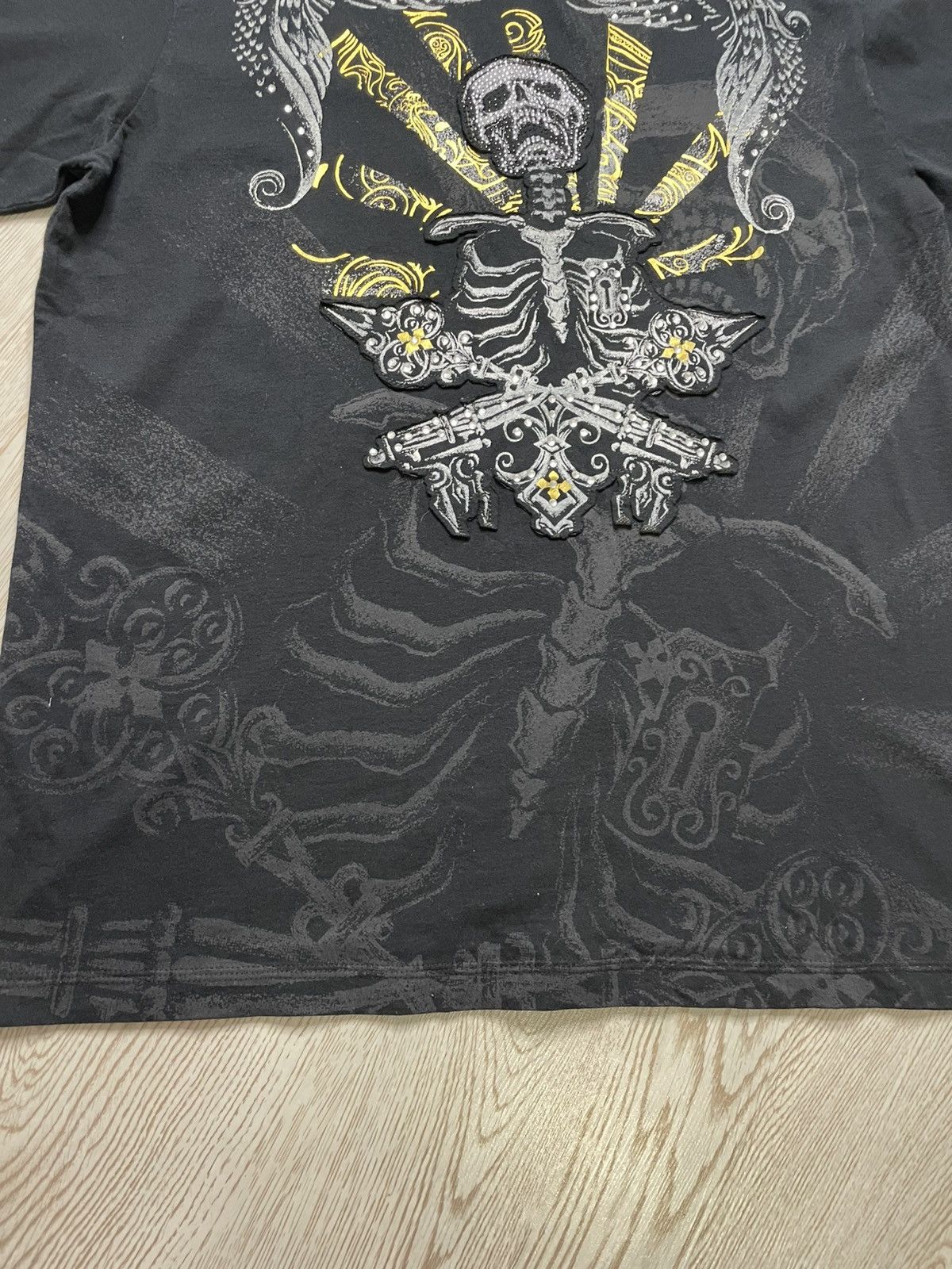 Japanese Brand Rebel Spirit Avant Garde tshirt size 3Xl Size US XXL / EU 58 / 5 - 7 Thumbnail