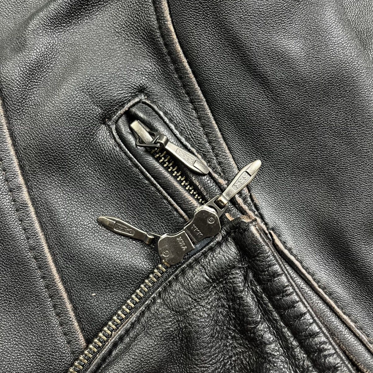 Tornado Mart Tornado mart riders leather jacket double zipper Size US L / EU 52-54 / 3 - 6 Thumbnail