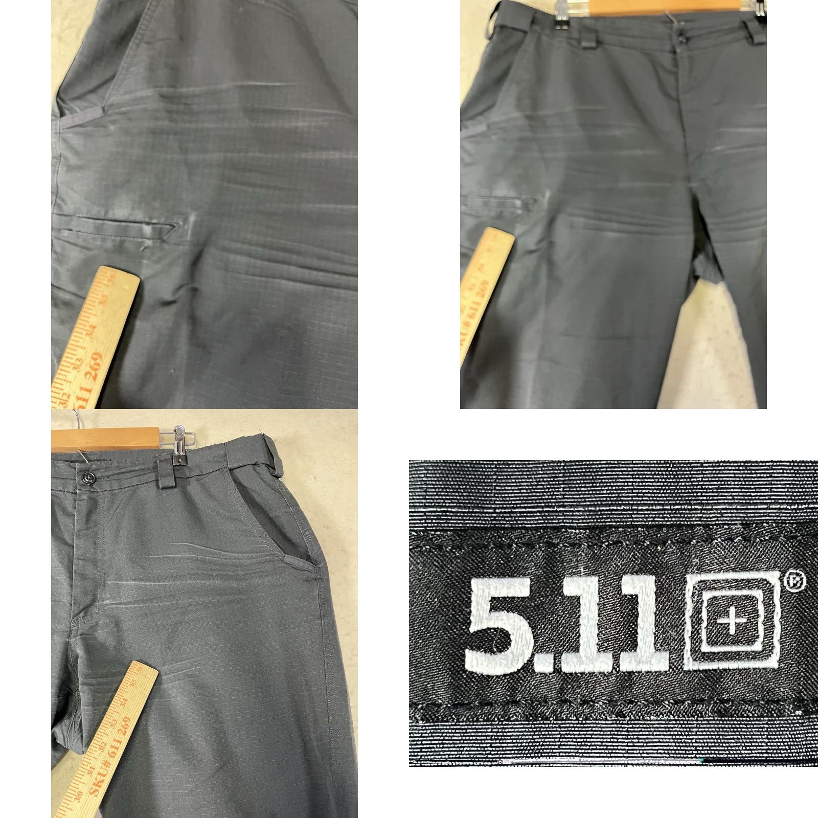 Vintage 5.11 Tactical Pants Men's 42 x 30 Gray Solid Pockets See All Pics Size US 42 / EU 58 - 8 Thumbnail