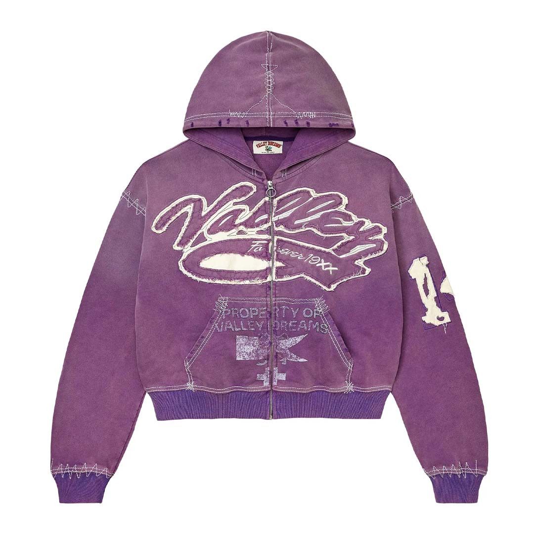 Vale Forever Religion Zip Up Hoodie Purple Size US L / EU 52-54 / 3 - 1 Thumbnail