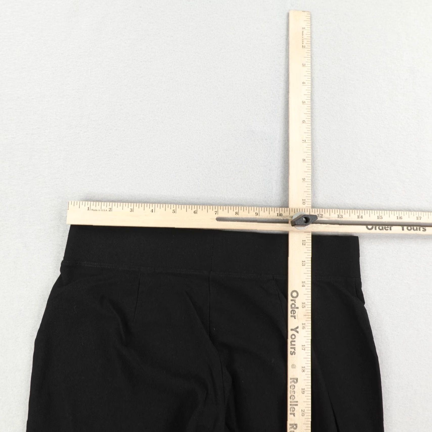 Eileen Fisher VINTAGE Eileen Fisher Pants Womens Petite Small Black Casual Workwear Stretch Knitted Fabric Size 28" / US 6 / IT 42 - 5 Thumbnail
