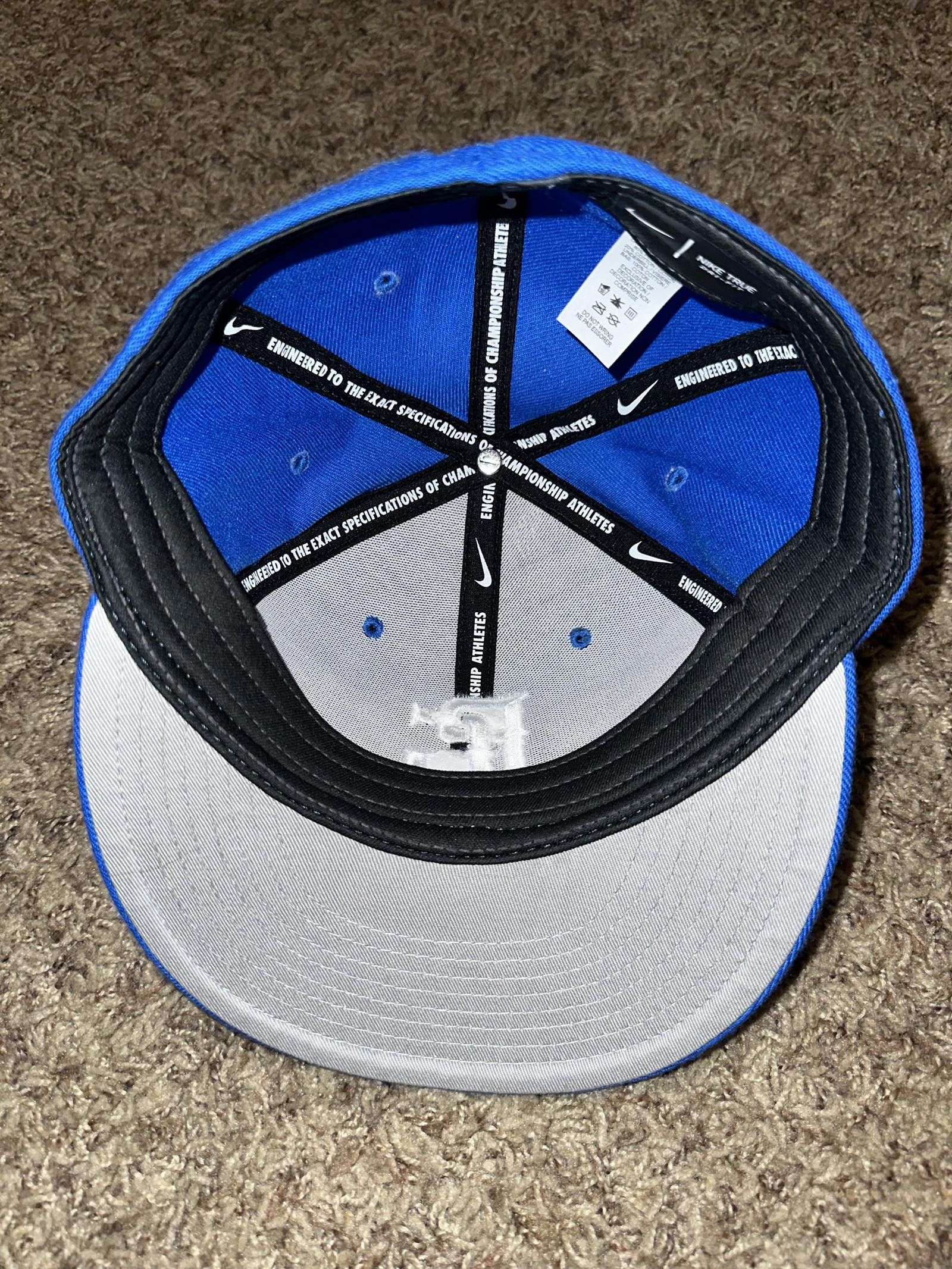 Nike Nike Men’s Perfect Game PG Lettering Blue SnapBack Size ONE SIZE - 7 Thumbnail