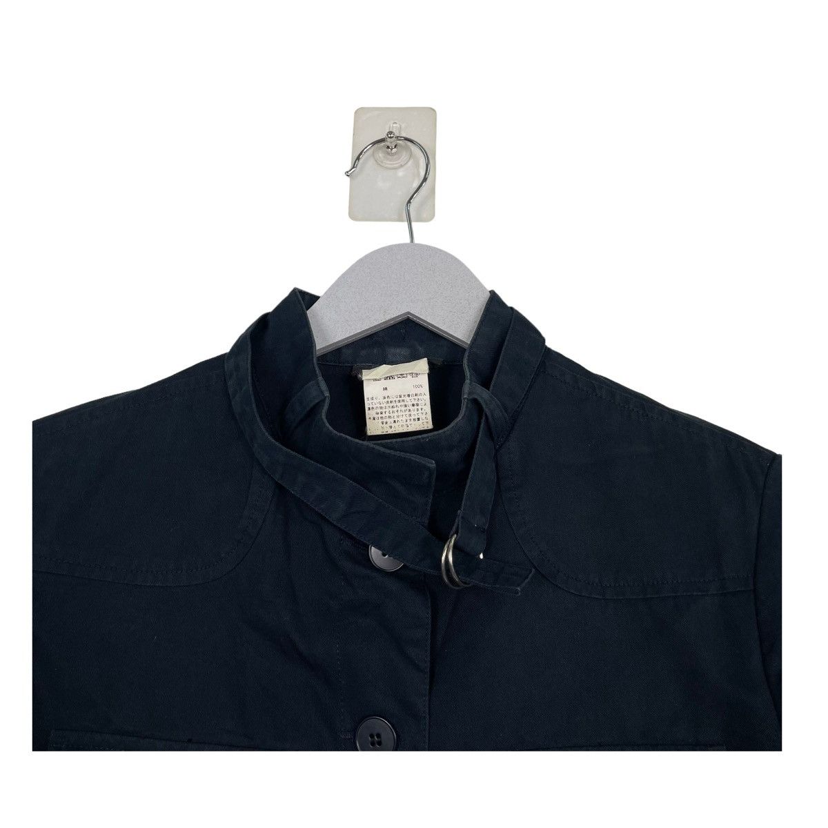 Designer × agnes b. 💥AGNES B NAVY BUTTON JACKET Size S / US 4 / IT 40 - 4 Thumbnail