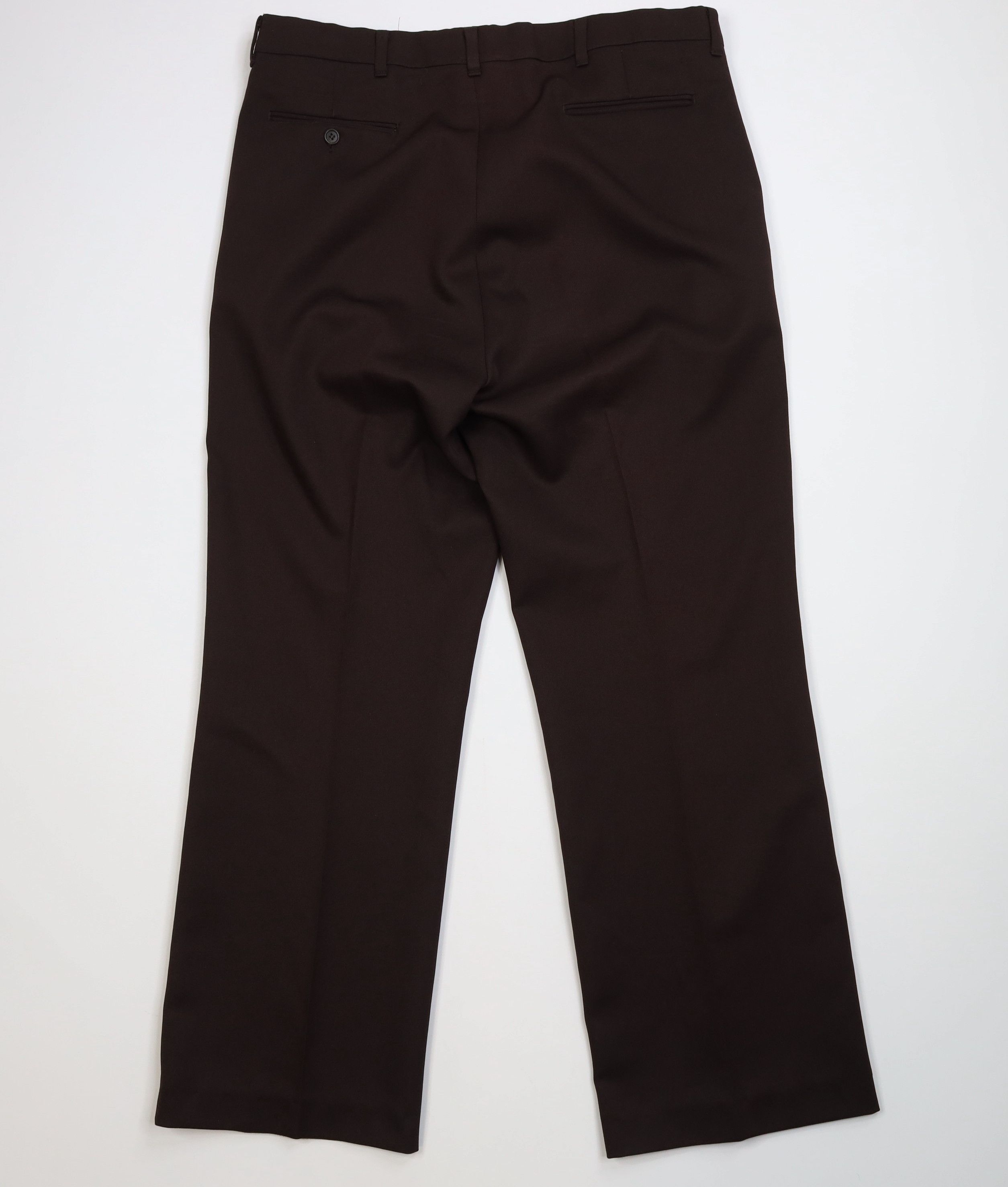 Vintage Vintage 70 Streetwear Flared Wide Leg Chino Pants Brown USA Size US 36 / EU 52 - 10 Thumbnail