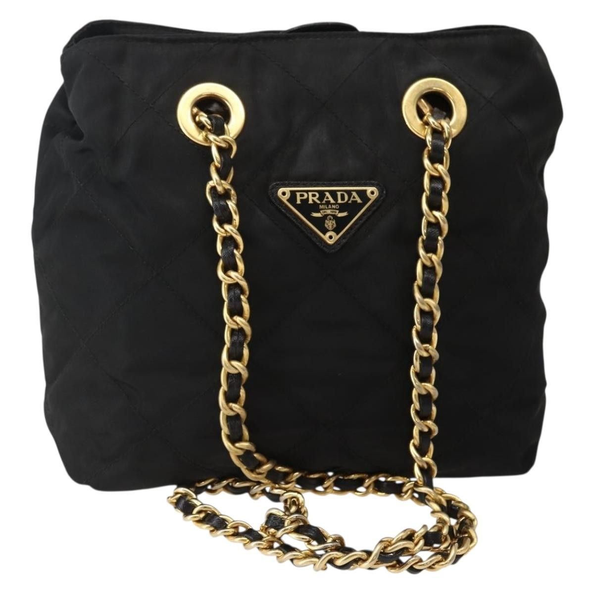 Prada Prada Re-Edition 1995 Chain Tote Quilted Re-Nylon Size ONE SIZE - 1 Thumbnail
