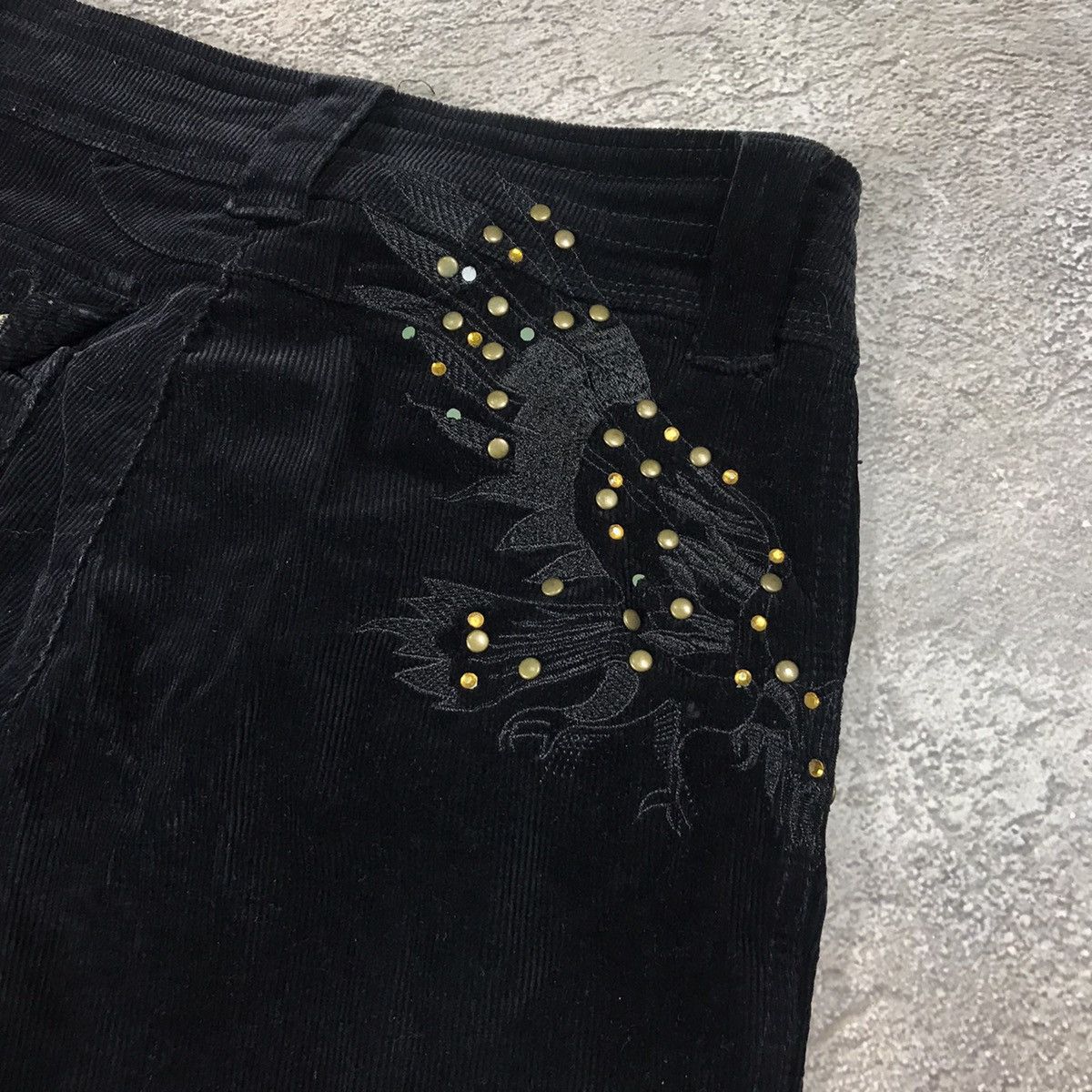 Vintage Vintage 90s Japanese Baggy Cargo Pants Black Skate Faded 28 Size 28" / US 6 / IT 42 - 7 Thumbnail