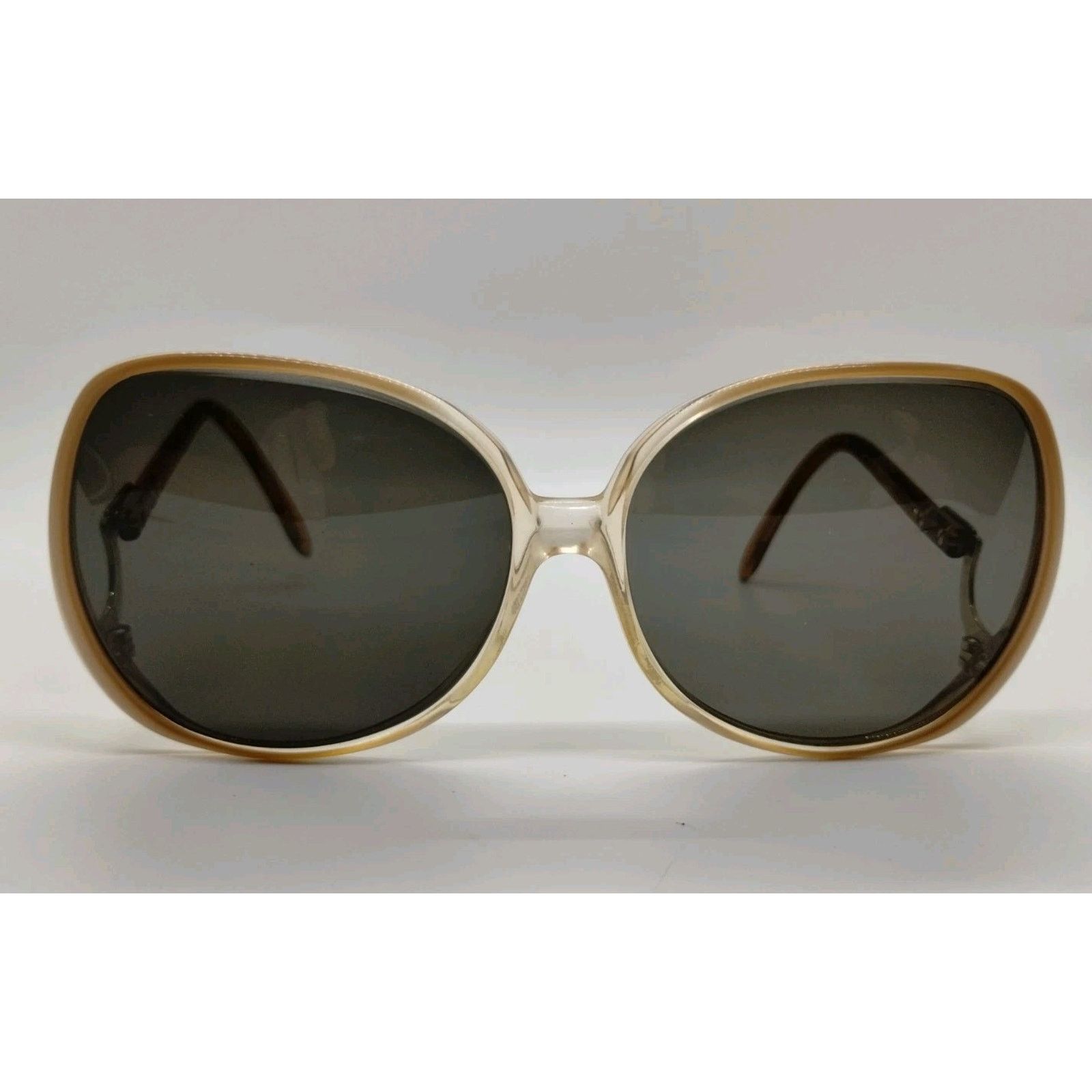Vintage Vintage Luxottica Sunglass Frames 1303 - Parfait Peach Size ONE SIZE - 3 Thumbnail