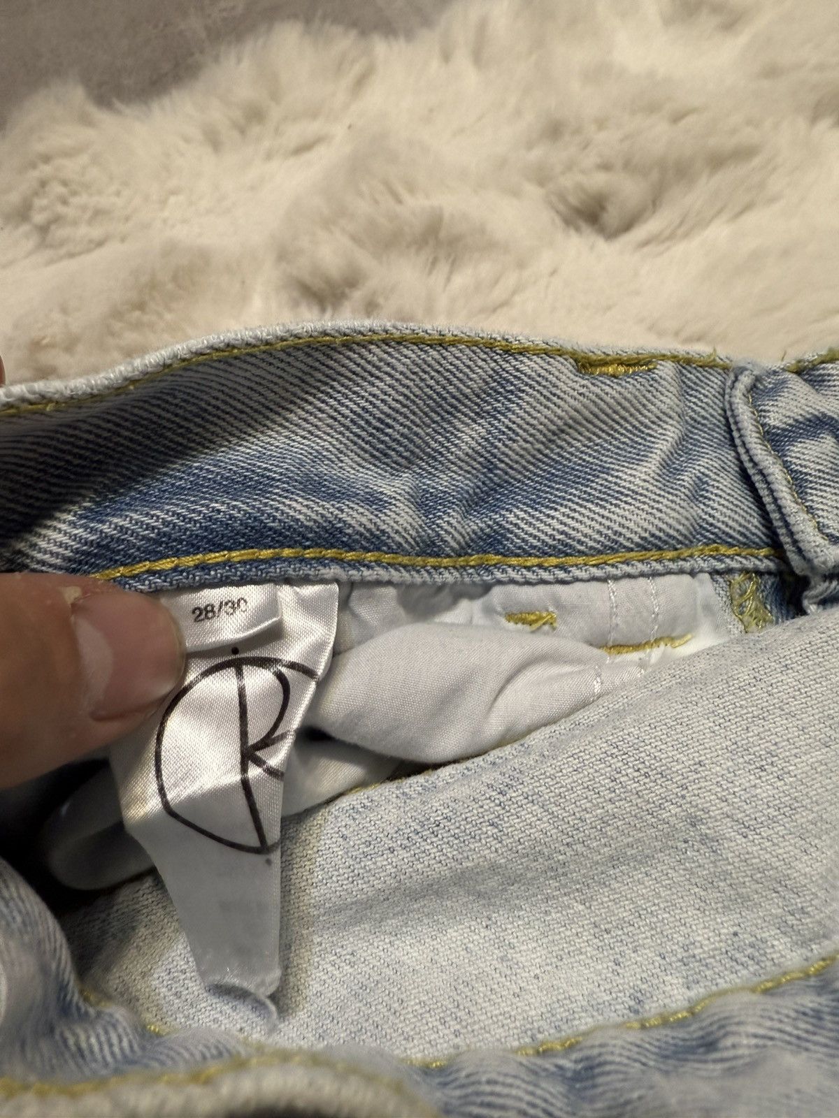 Polar Skate Co. Polar 93’ Denim 28/30 Size US 30 / EU 46 - 6 Thumbnail
