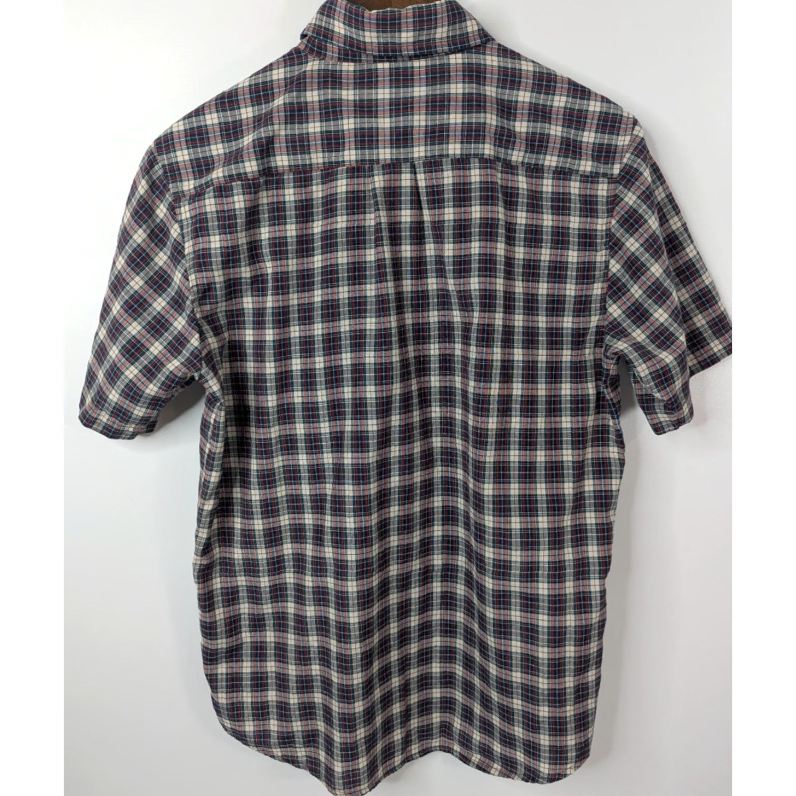 Enjoi Enjoi Shirt Plaid Button-Up Short Sleeve with Front Pocket M Multicolor Cotton Blend Mens Regular Size M Size US M / EU 48-50 / 2 - 3 Thumbnail