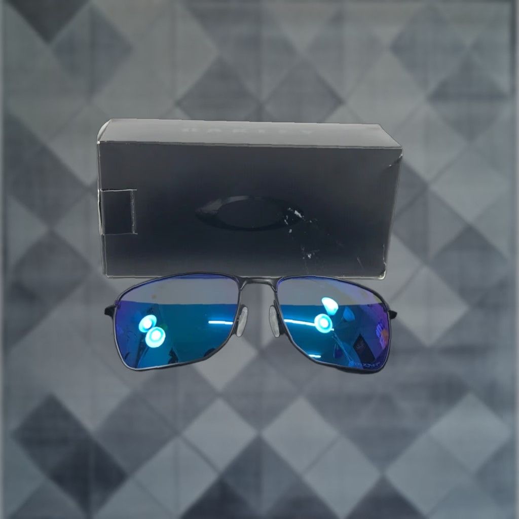 Oakley Ejector Sunglasses Men Square Lightweight Polarized Satin